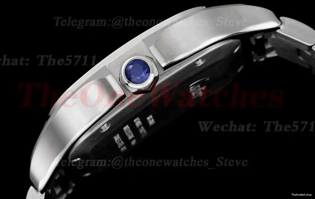 MY9019 SS 40mm De Cartier Santos XL Mens 2018 Blue SS BVF 0313