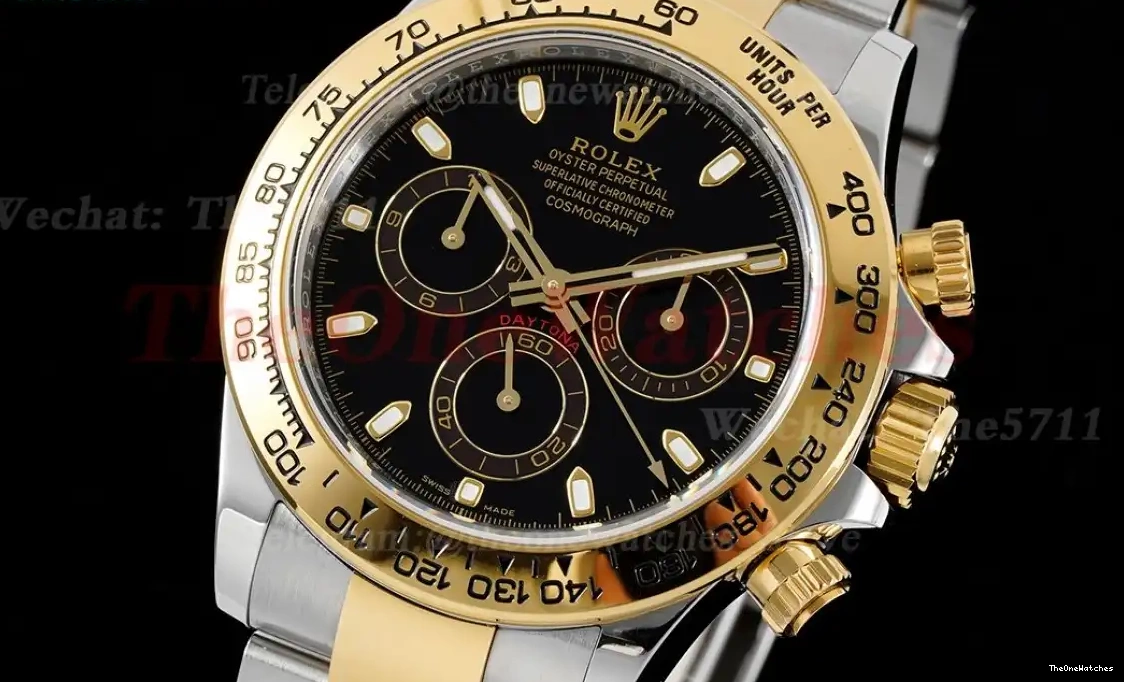 YG 116503 SA4130 Dial Daytona YG Black V2 904L BTF 0308