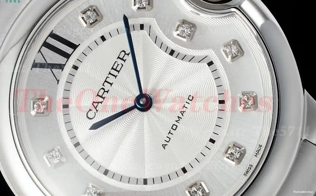 Ballon 36mm AF SS NH05 White Dia Bleu De SS Cartier 0314