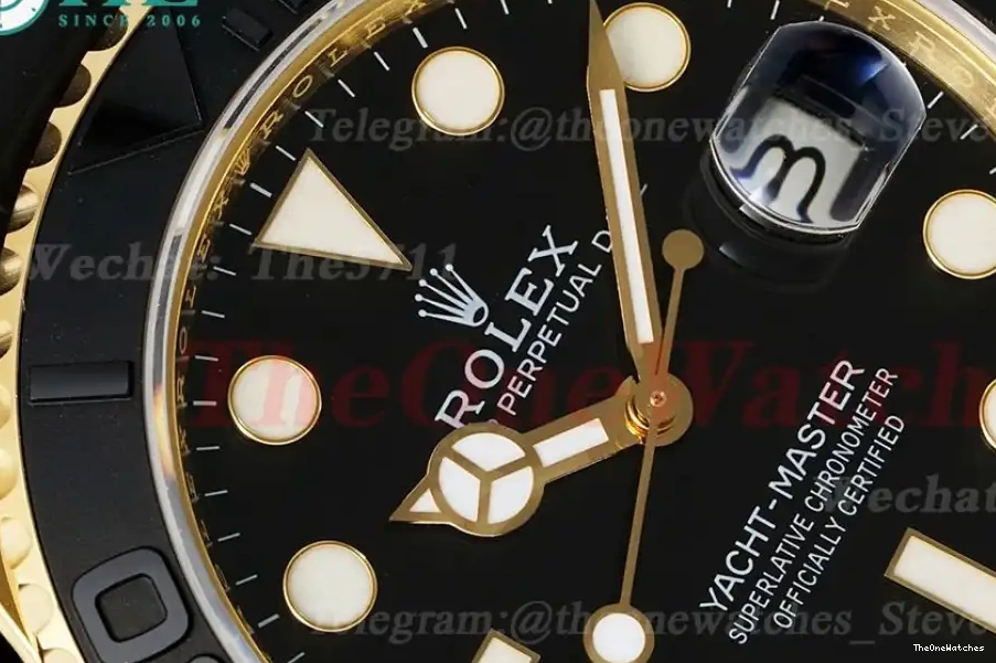 IPKF 42mm Weight) 226658 Dot Yacht-Master (Gain RU YG Wrapped VR3235 Black 0310