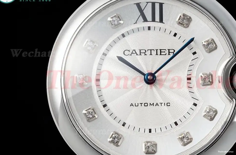 Ballon 36mm AF SS NH05 White Dia Bleu De SS Cartier 0314