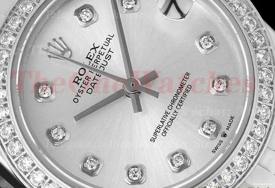 Datejust Silver Dia 28mm SS Dia SS GDF MY8215 0311