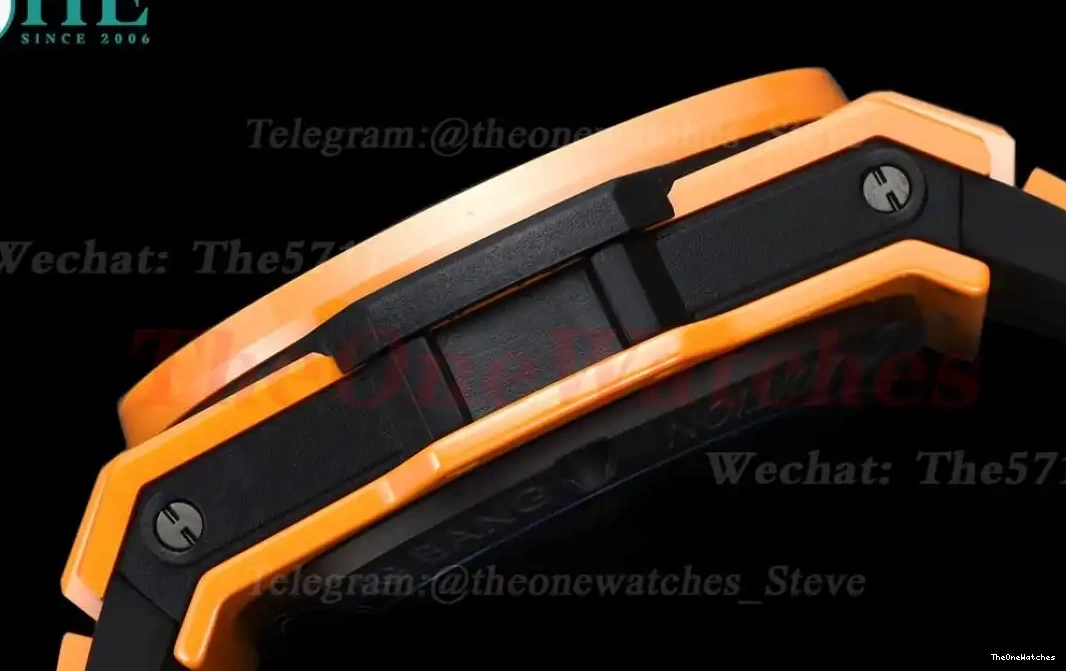 A1280 Magic Skeleton Big 42mm Dial RU Bang Unico Ceramic Orange BBF 0317