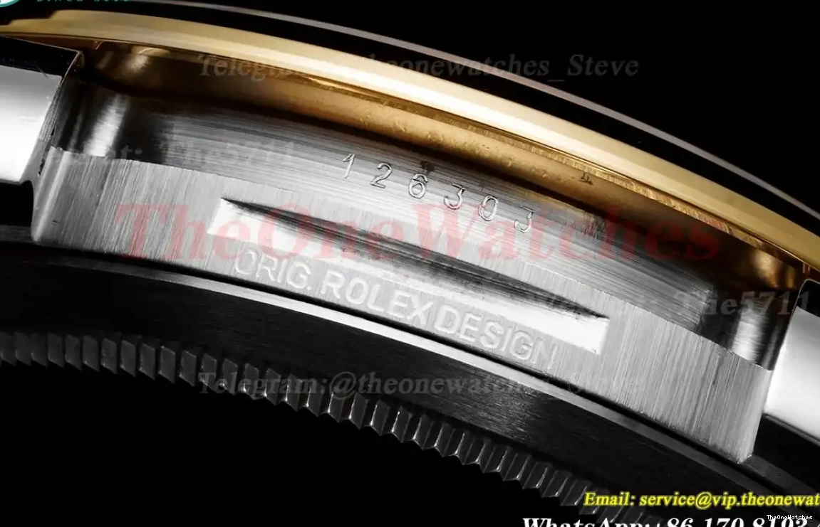 41mm Oyster King Stk 126303 904L VR3235 Silver Datejust SS YG 0312