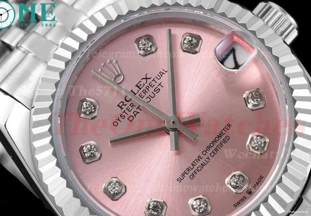 GDF Datejust 278274 MY8215 31mm Pink SS Dia SS 0316