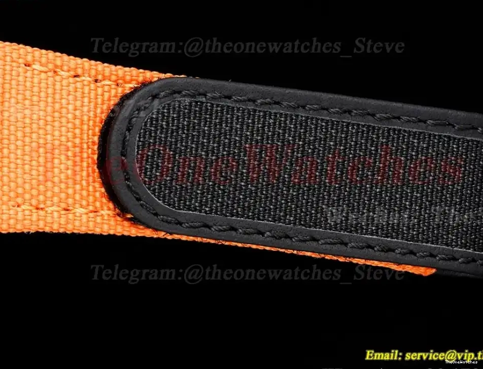 RM027-03 Strap Real RMF Nadal Rafael Carbon Orange Case Tourbillon Nylon On 0314