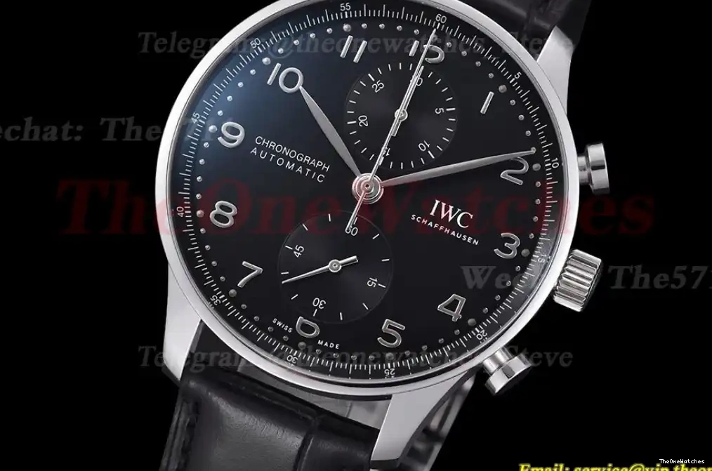 SS Chrono Portuguese A69355 IW371609 LE Num ZF Black 41mm 0308