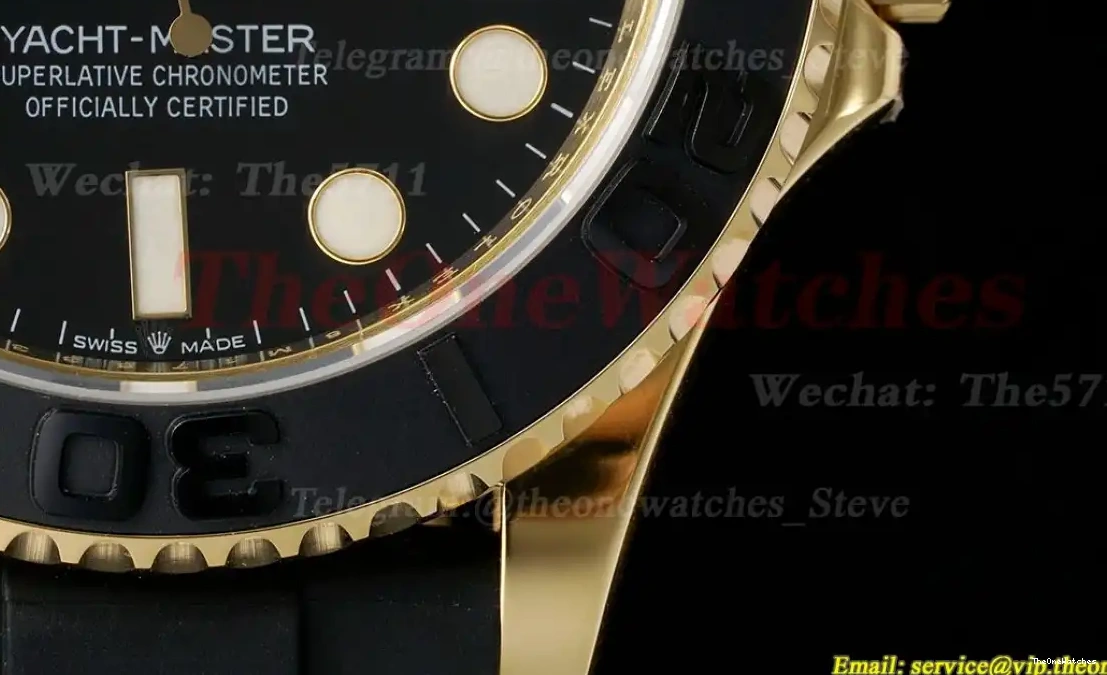 IPKF 42mm Weight) 226658 Dot Yacht-Master (Gain RU YG Wrapped VR3235 Black 0310