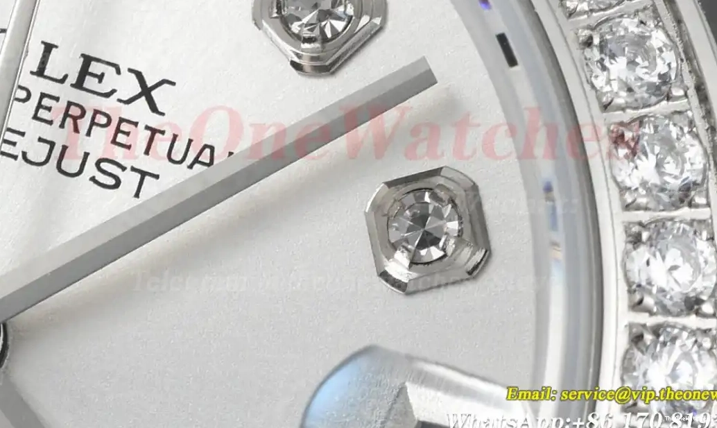 Datejust Silver Dia 28mm SS Dia SS GDF MY8215 0311