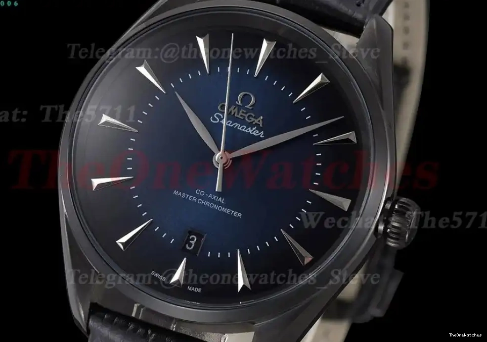 Gradient MY8215 GDF Dial Blue Seamaster LE PVD 41mm 0315