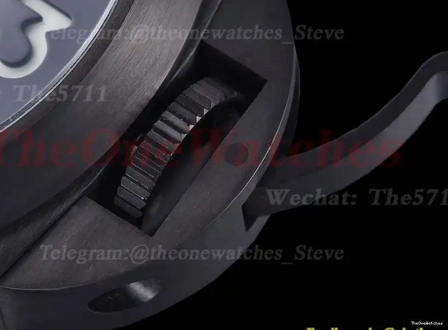 NY HWF Black A6497 TI Dial 44mm Pam2121 Luminor 0314