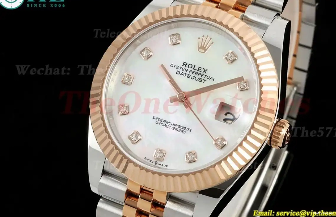 Mop 126331 Dia 41mm A3235 EWEF Datejust Jub RG SS 0309