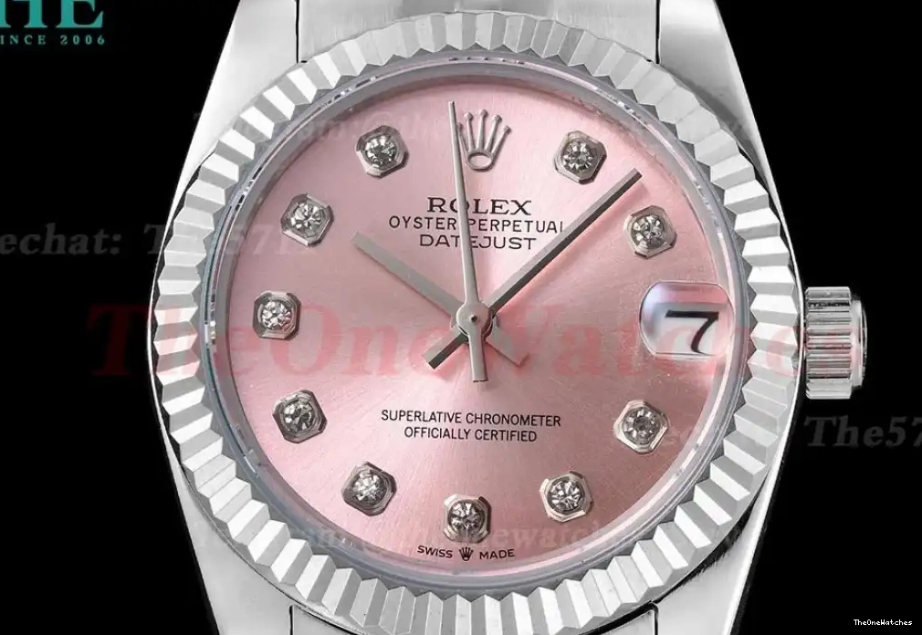 GDF Datejust 278274 MY8215 31mm Pink SS Dia SS 0316