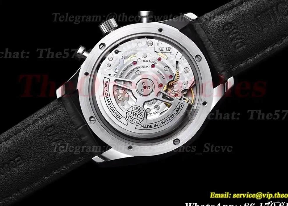 SS Chrono Portuguese A69355 IW371609 LE Num ZF Black 41mm 0308