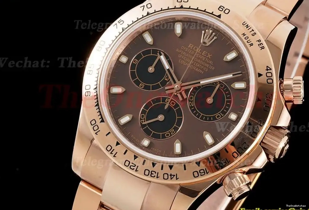 A7750 Daytona RG OMF Brown Dial 40mm 116505 RG 0312