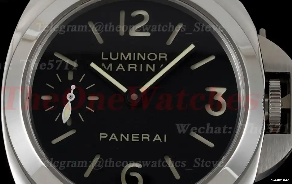 HWF Dial Luminor A6497 SS 44mm Black LE PAM111 0311