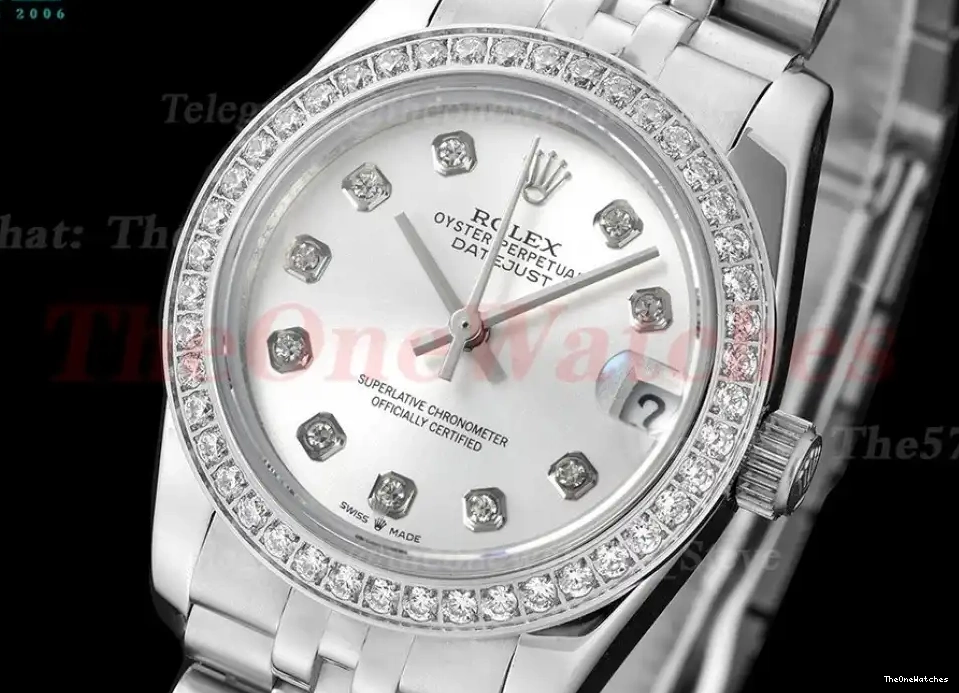 Datejust Silver Dia 28mm SS Dia SS GDF MY8215 0311