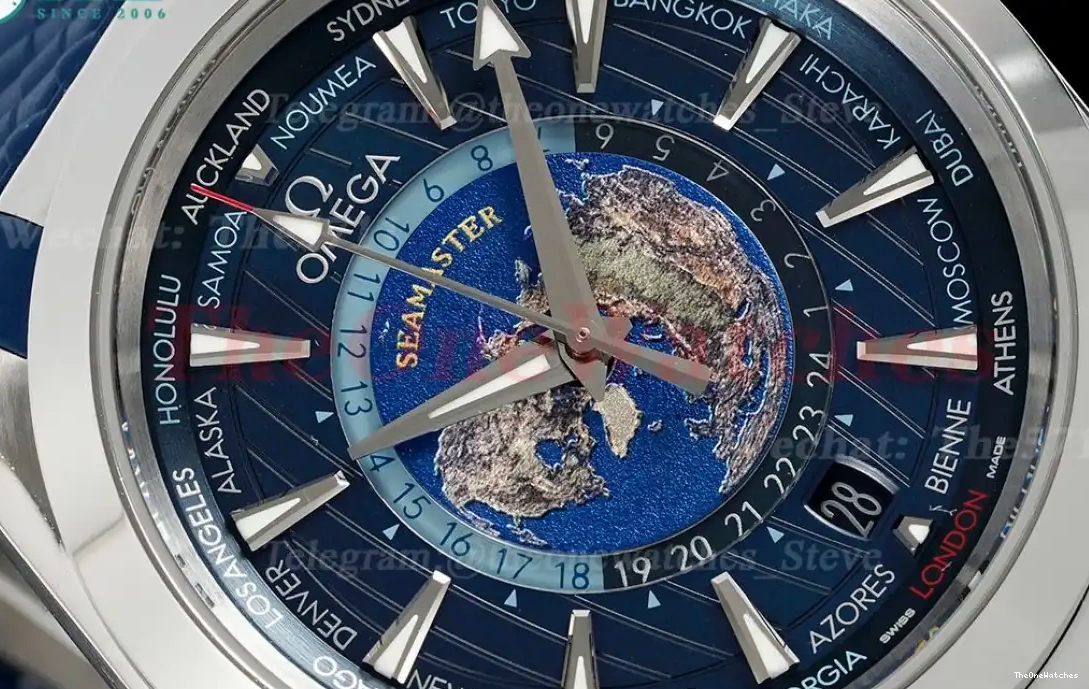 SS 150M A8938 Terra Worldtimer Aqua RU VSF Dark Blue 43mm Dial 0314