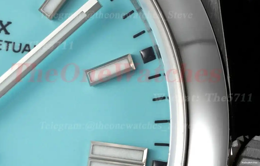 Oyster Super VS3230 Clone Perpetual SS Tiffany SS Blue 36mm VSF 126000 0319