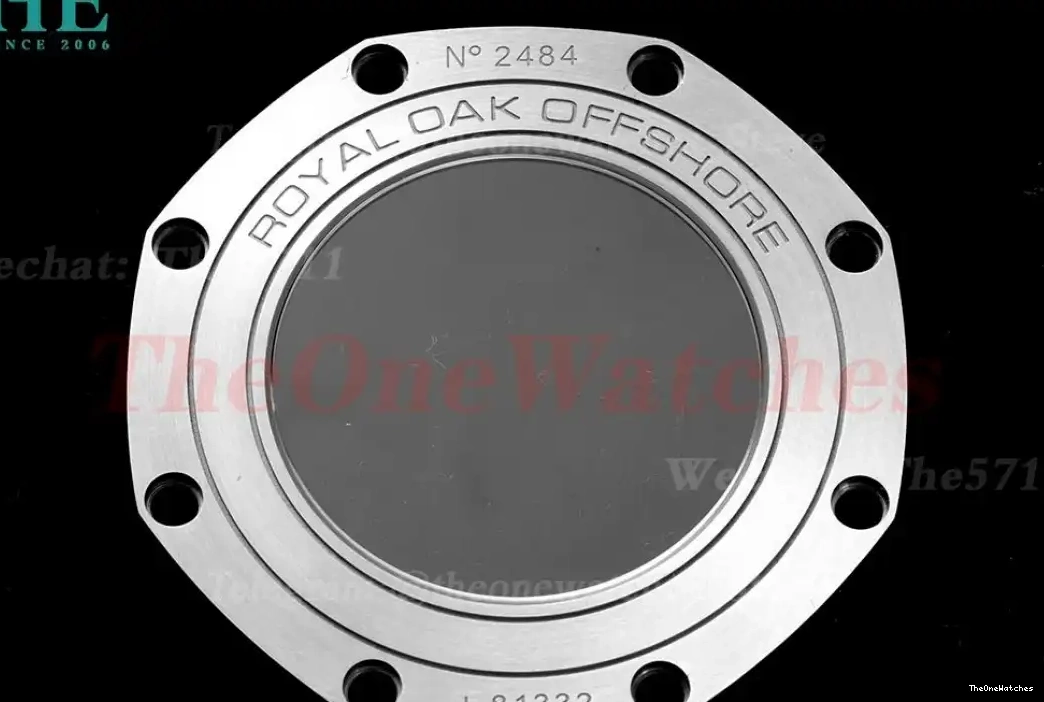 44mm Ceramic RU Offshore A3126 Oak APF Bezel SS Royal 0312