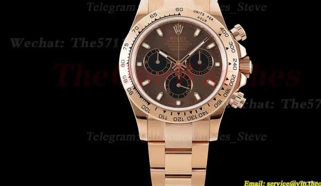 A7750 Daytona RG OMF Brown Dial 40mm 116505 RG 0312