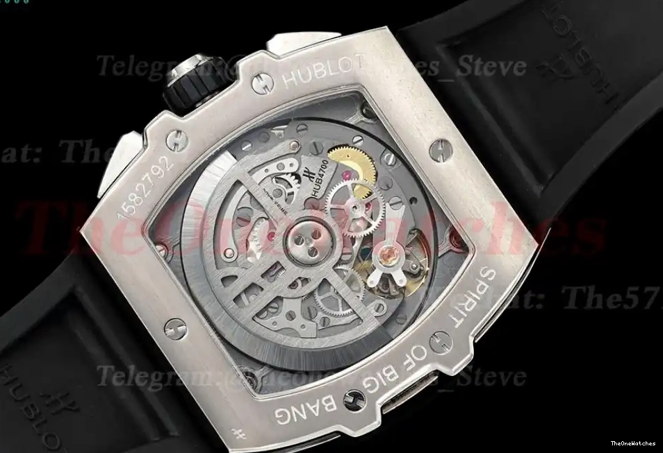 Bang A7750 TI RU BBF of Skeleton Chrono Dial 42mm Big Spirit Mod 0311