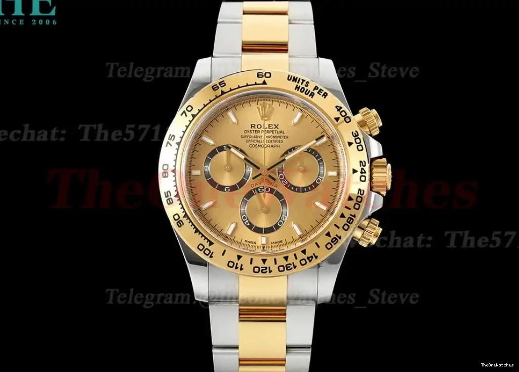 Clone Gold YG SH4131 Clean Daytona SS Super 40mm 126503 Stk 0317