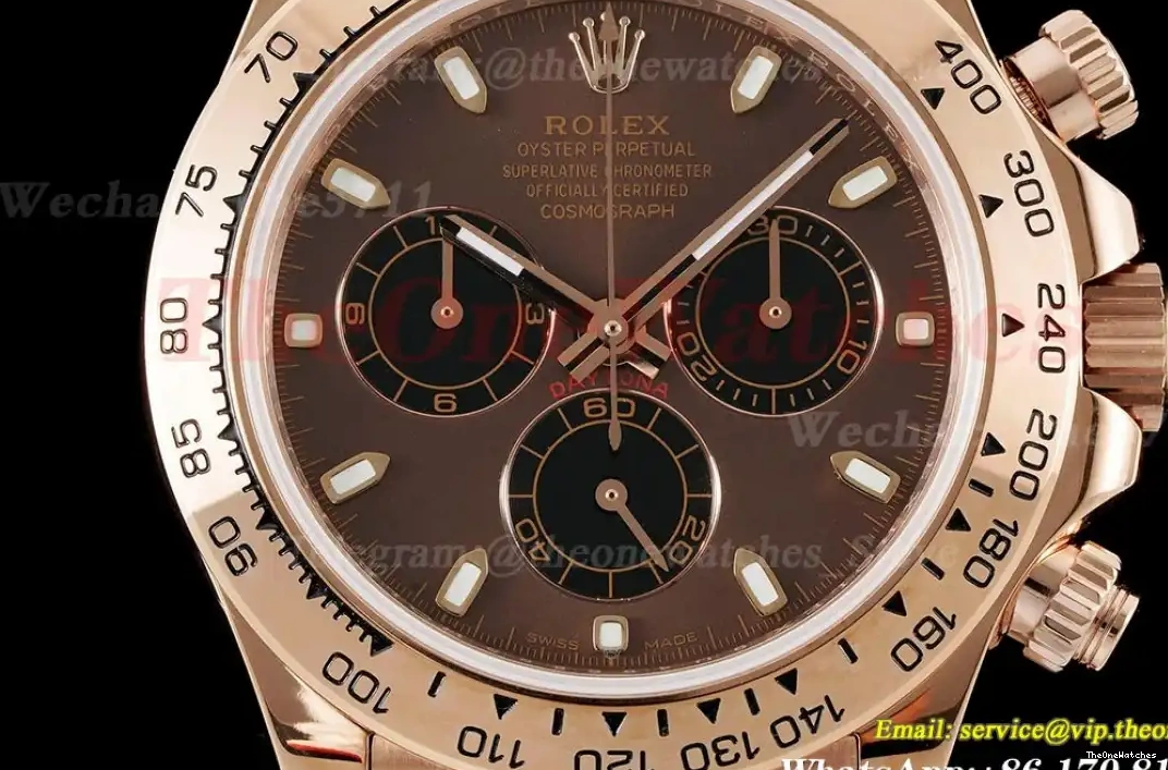 A7750 Daytona RG OMF Brown Dial 40mm 116505 RG 0312