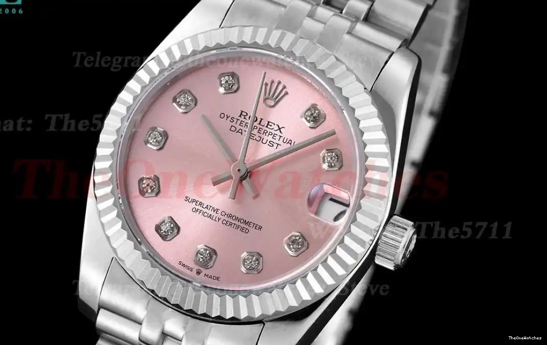 GDF Datejust 278274 MY8215 31mm Pink SS Dia SS 0316